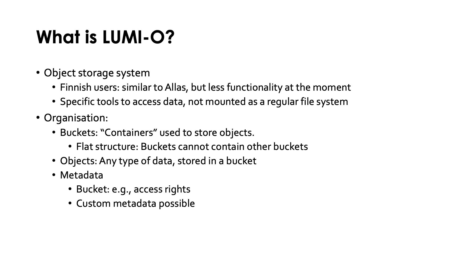 Slide What is LUMI-O (1)