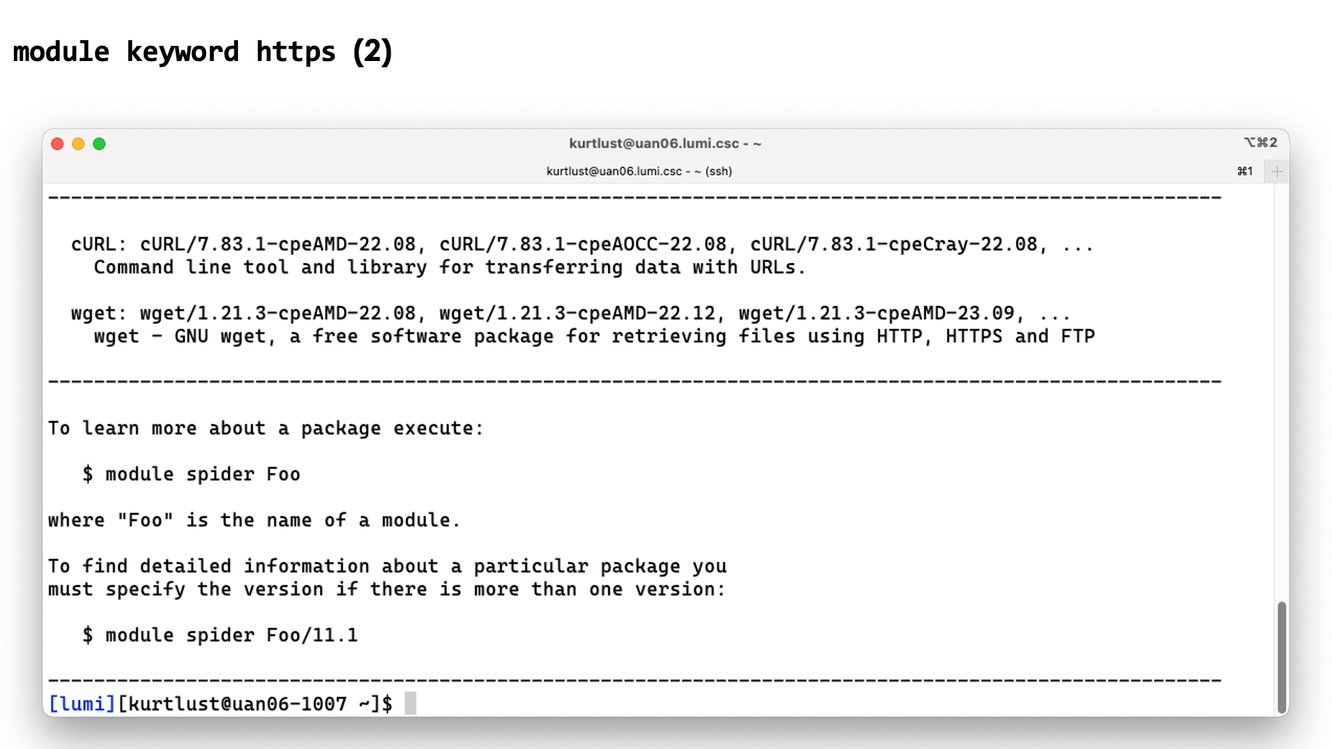 module keyword https screen 2