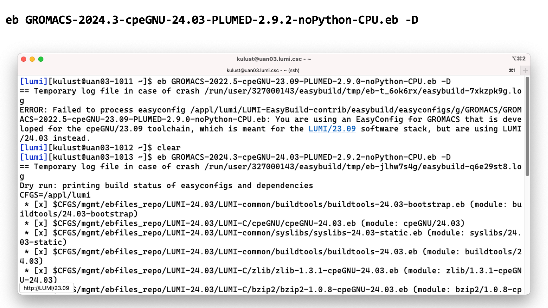 eb GROMACS-2024.3-cpeGNU-24.03-PLUMED-2.9.2-noPython-CPU.eb –D