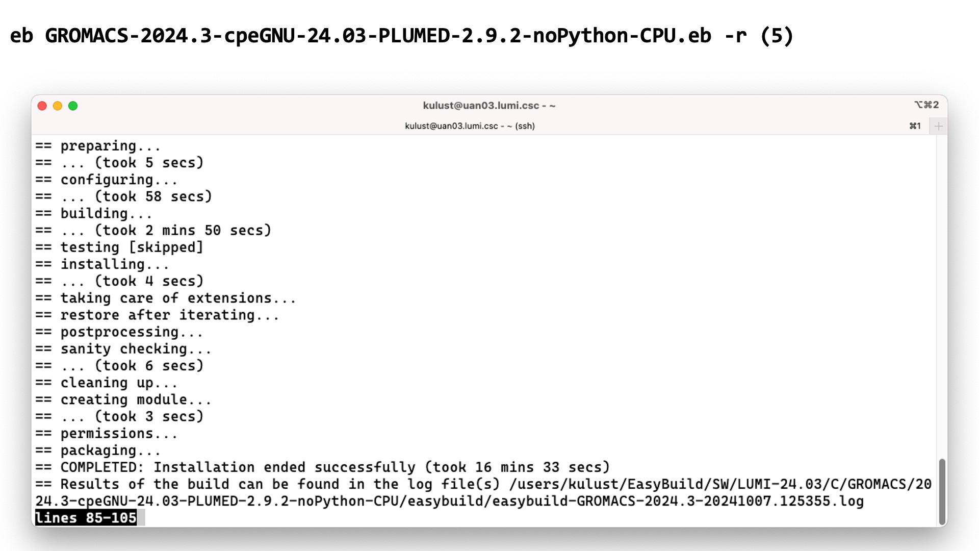 eb GROMACS-2024.3-cpeGNU-24.03-PLUMED-2.9.2-noPython-CPU.eb -r (5)