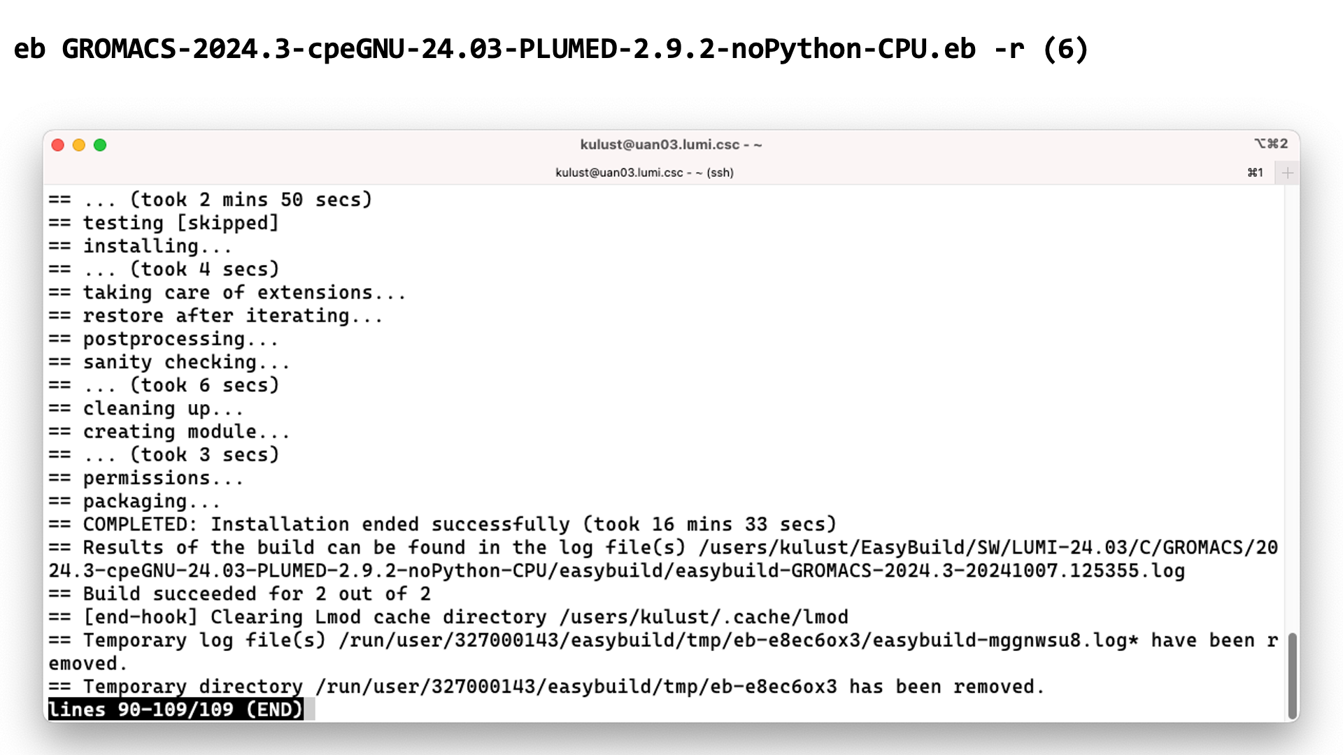 eb GROMACS-2024.3-cpeGNU-24.03-PLUMED-2.9.2-noPython-CPU.eb -r (6)