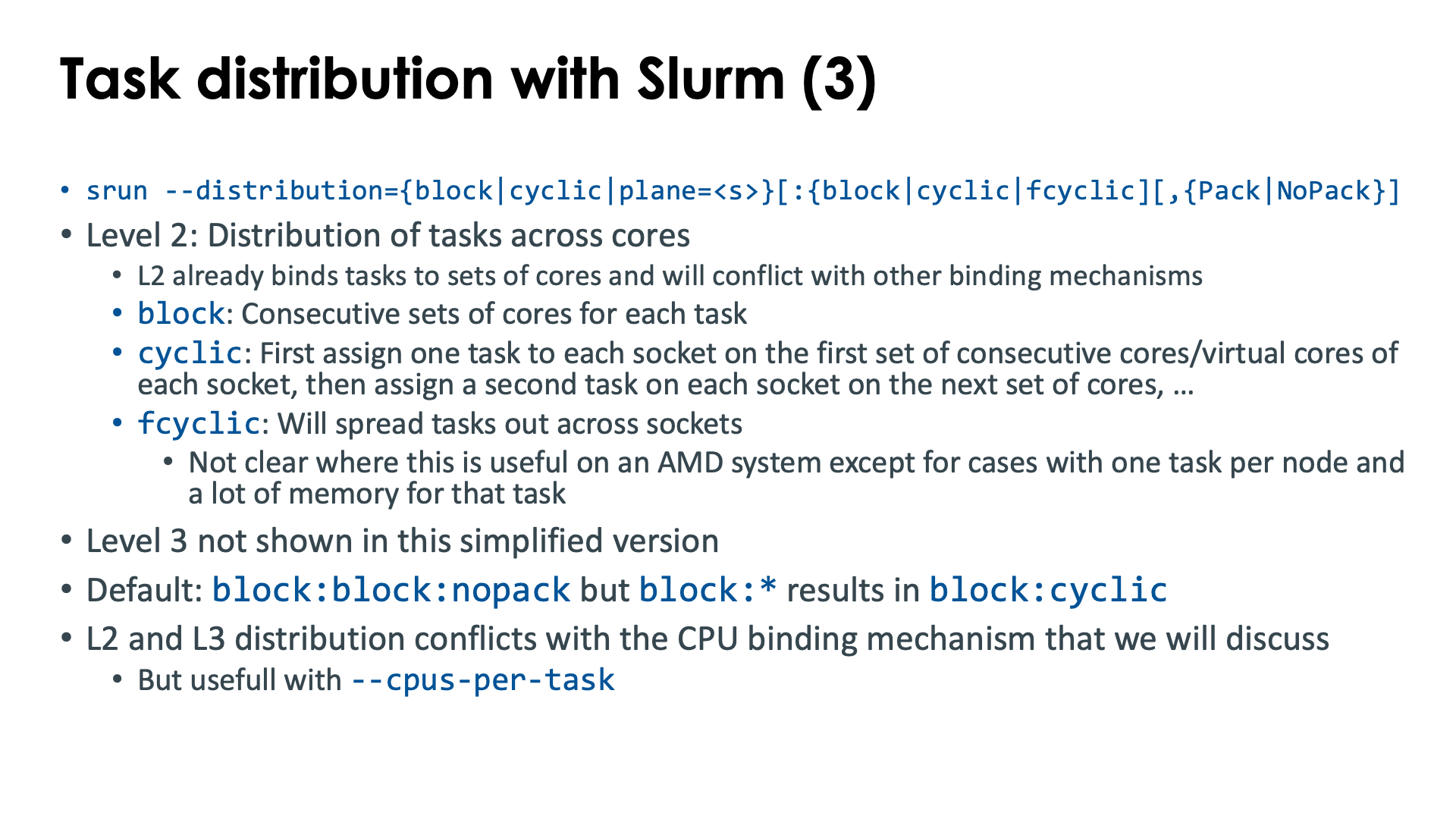 Slide Task distribution with Slurm (3)