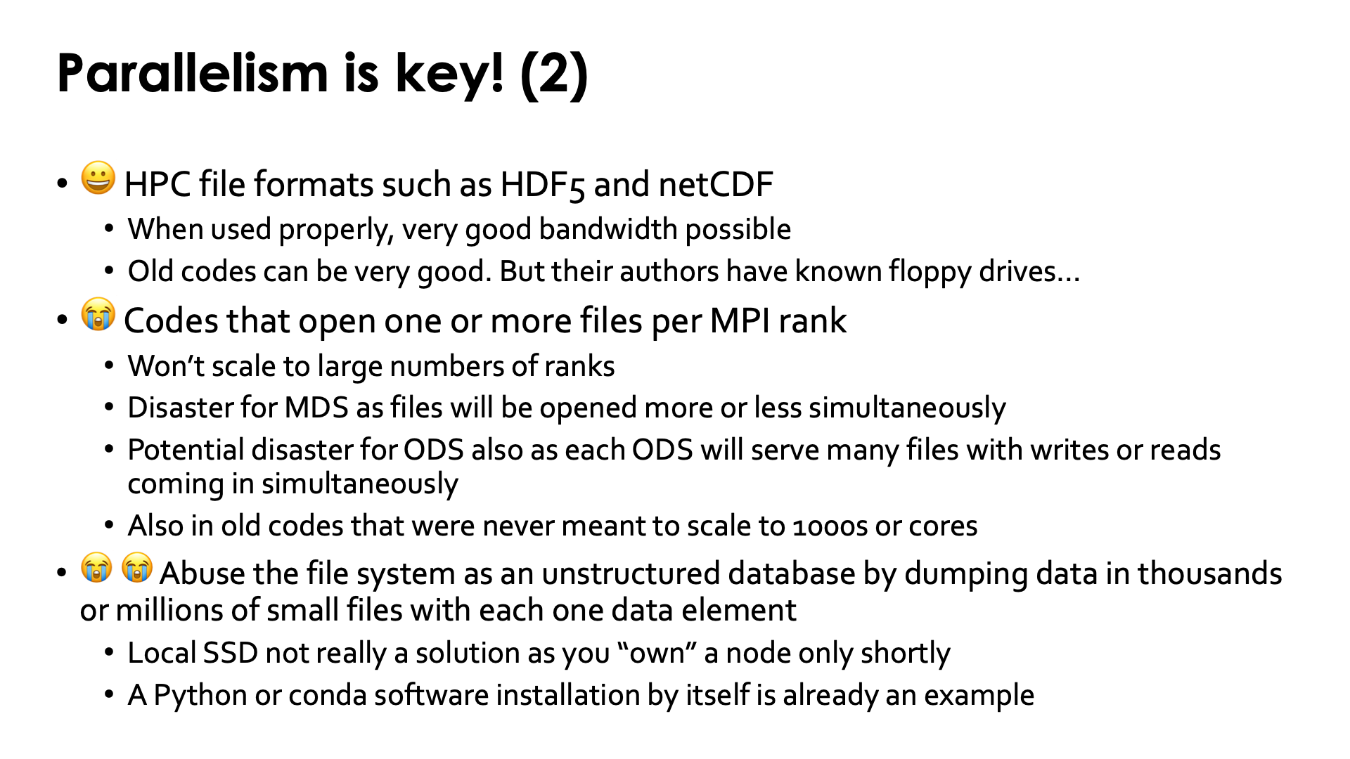 Parallelism is key! (slide 2)