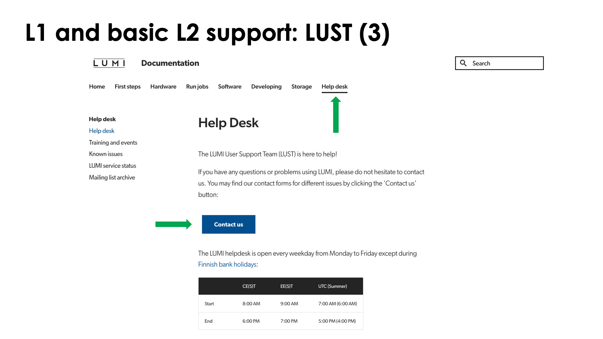 L1 and basic L2: LUST (3)